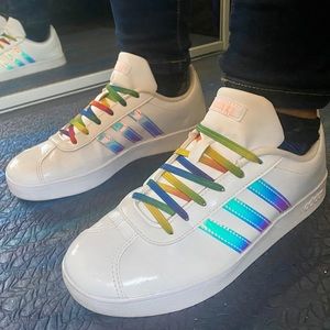 Adidas Gazelle Iridescent Rainbow/White